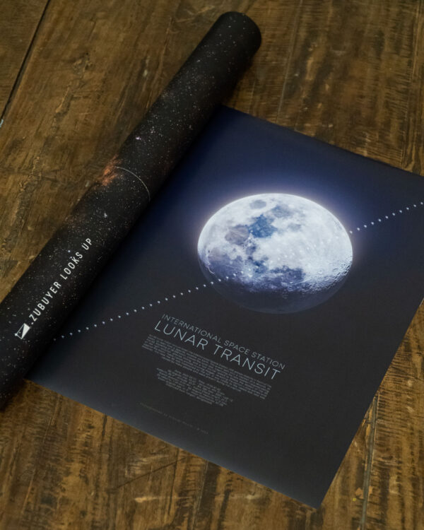 ISS Lunar Transit Poster - LIMITED EDITION - Image 3