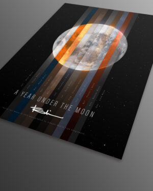 A Year Under The Moon – LIMITED EDITION POSTERS - Zubuyer Looks Up