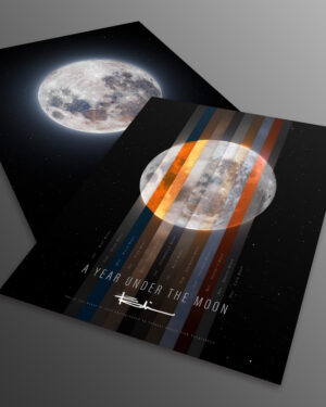 A Year Under The Moon – LIMITED EDITION POSTERS - Zubuyer Looks Up