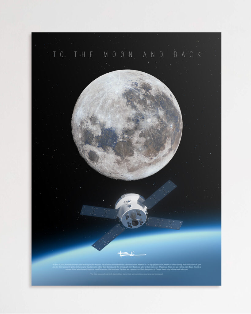 To the Moon and Back - LIMITED EDITION POSTERS