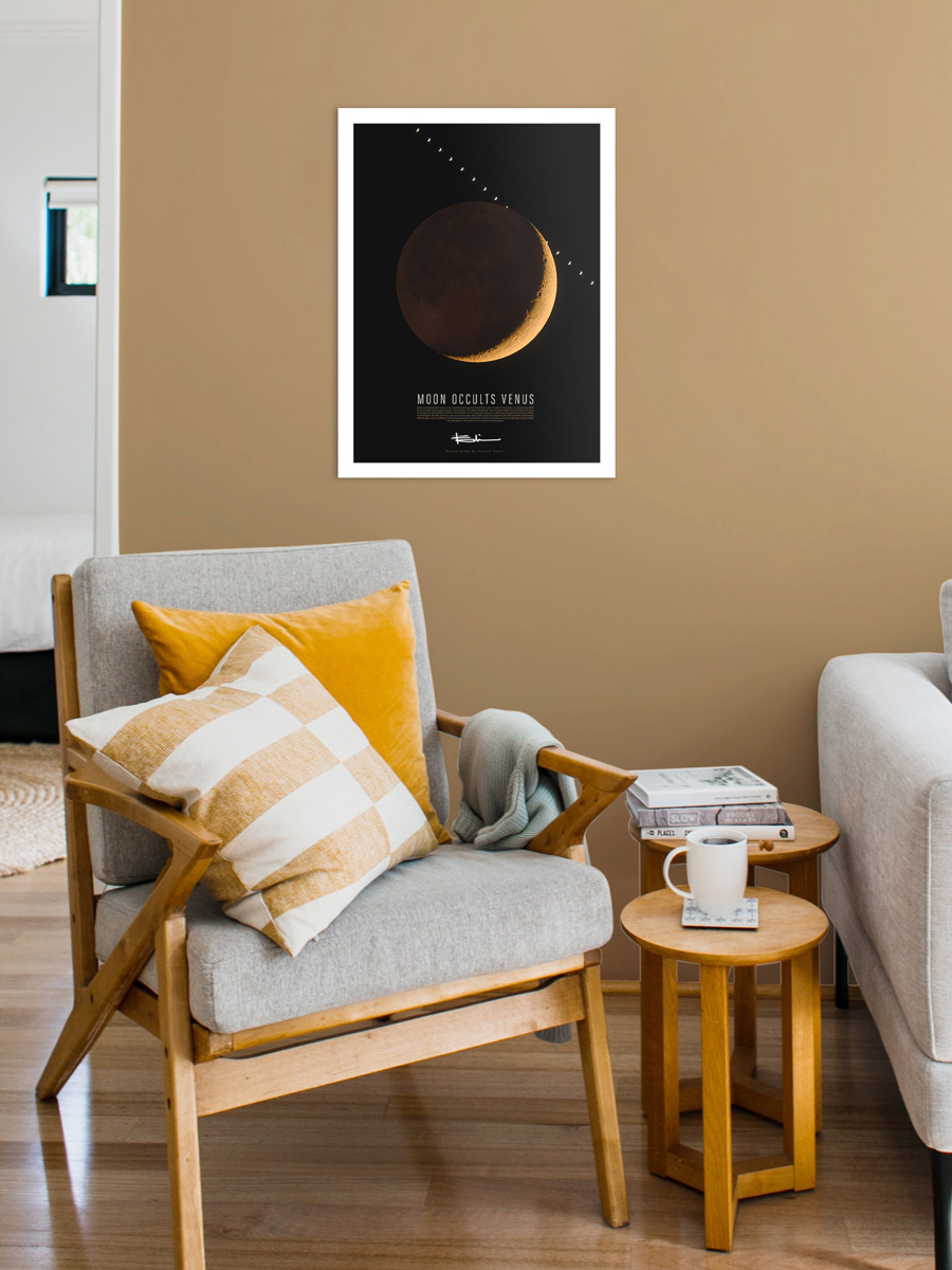 Moon Occults Venus - POSTERS